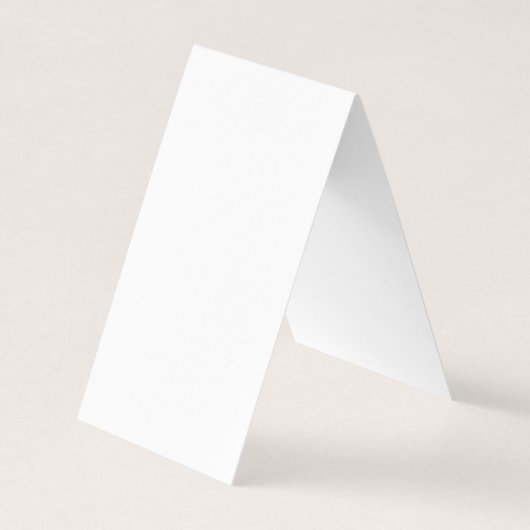 Carte De Visite Custom white simple Design Add Photo or Text (Devant)