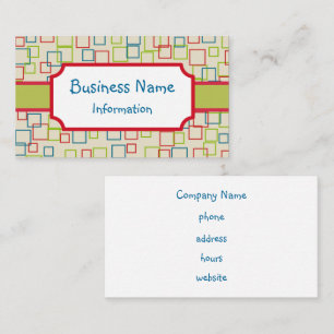 Carte de visite Customisé joyeux