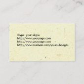 Carte De Visite Customisez les deux côtés du dessin de boussole et (Dos)