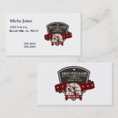 Carte De Visite Customisez votre logo de Name Bicycle Company (Devant / Derrière)