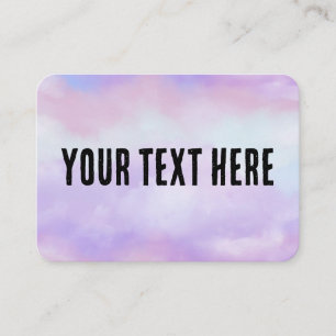 Carte De Visite Customisez votre propre