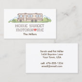 Carte de visite - Customisez votre résidence autom (Devant / Derrière)