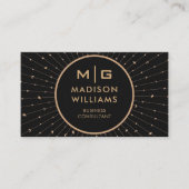 Carte De Visite Customizable Black Space Cosmos Professional  (Devant)