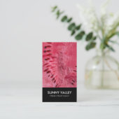 Carte De Visite Customizable Fruit Closeup Retail Wholesale (Debout devant)