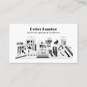 Carte De Visite Customizable Heavy Industry Business Card (Devant)