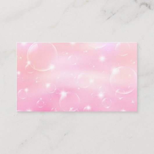 Carte De Visite Cute Aquarelle Florale Animaux de compagnie Servic (Dos)