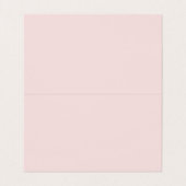 Carte De Visite  Cute Blue Boho Rainbow Substitute Teacher (Intérieur déplié)