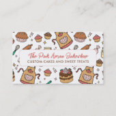 Carte De Visite Cute Cakes Home Bakery (Devant)