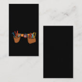 Carte De Visite Cute Carpenter Tool Belt Future Craftsman (Devant / Derrière)