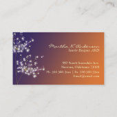 Carte De Visite Cute Dandelions Professionnel (Dos)