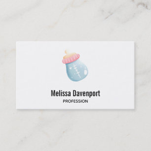 Carte De Visite Cute de Bottle