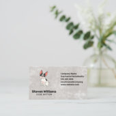 Carte De Visite Cute Doggie | Animal Sitter (Debout devant)