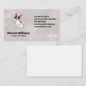 Carte De Visite Cute Doggie | Animal Sitter (Devant / Derrière)