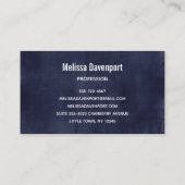 Carte De Visite Cute et Déplaisante Halloween Cupcake avec un Big  (Dos)