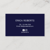 Carte De Visite Cute Eyelash Extensions Lashes Maquillage Artiste  (Dos)