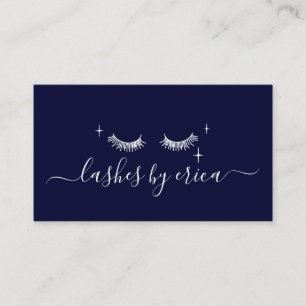 Carte De Visite Cute Eyelash Extensions Lashes Maquillage Artiste 