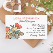 Carte De Visite Cute Floral Designer fleuriste