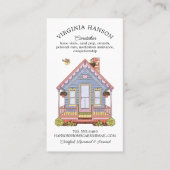 Carte De Visite Cute House Services d'aidants naturels (Devant)