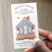 Carte De Visite Cute House Services d'aidants naturels
