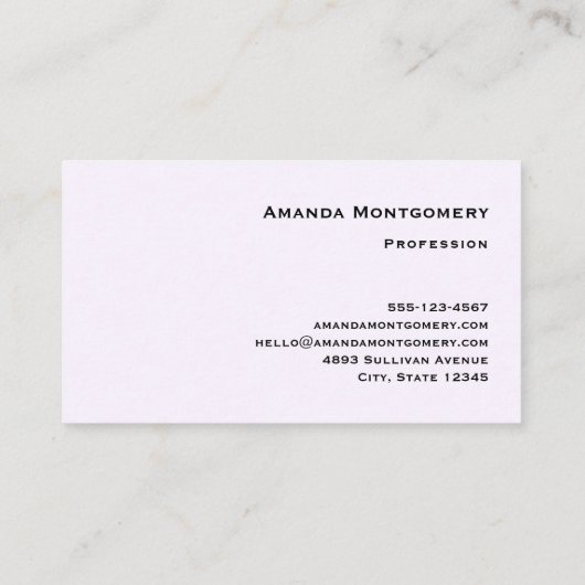 Carte De Visite Cute Kitten dans un Teacup avec les coeurs (Dos)