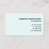 Carte De Visite Cute Lion Pêche sur l'aquarelle de la lune (Dos)