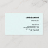 Carte De Visite Cute Octopus Sea Creator (Dos)