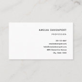 Carte De Visite Cute Octopus Sea Creator (Dos)