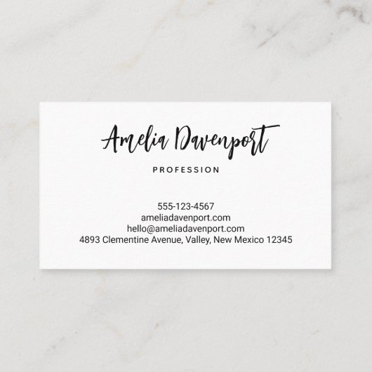 Carte De Visite Cute Octopus Sea Creator (Dos)