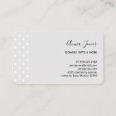 Carte De Visite Cute Panda (Dos)