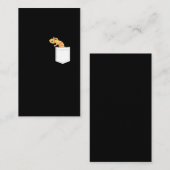 Carte De Visite Cute Reptile Funny Leopard Gecko (Devant / Derrière)