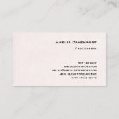 Carte De Visite Cute Tabby Chat avec Coeurs (Dos)