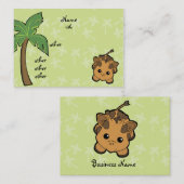 Carte De Visite Cutie Giraffe (Devant / Derrière)