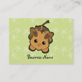 Carte De Visite Cutie Giraffe (Dos)