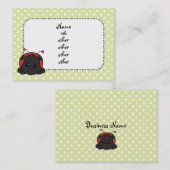 Carte De Visite Cutie Ladybug (Devant / Derrière)
