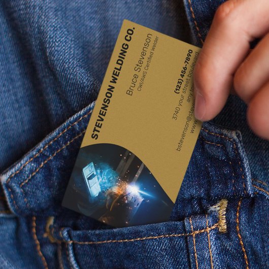 Carte De Visite CWI | AWS Certified Welder