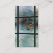 Carte De Visite Cwm Autumn Frost Signets (Dos)