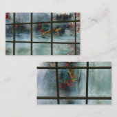 Carte De Visite Cwm Autumn Frost Signets (Devant / Derrière)