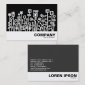 Carte De Visite Cyber Garden 01 (Devant / Derrière)