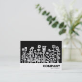 Carte De Visite Cyber Garden 01 (Debout devant)