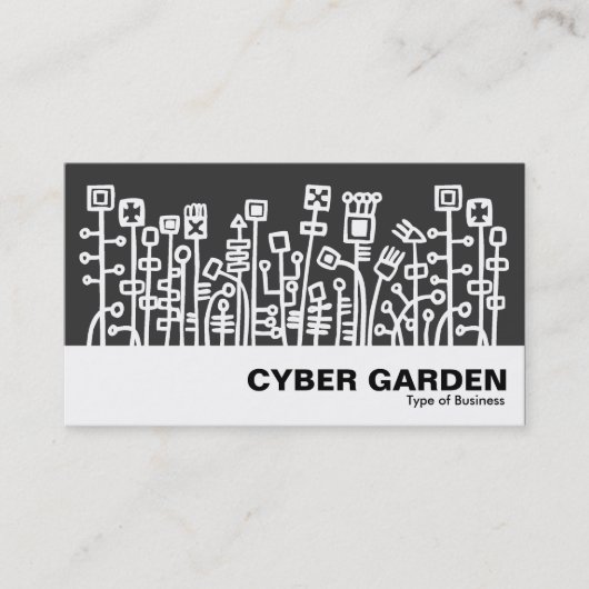 Carte De Visite Cyber Jardin 08 (Devant)