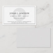 Carte De Visite Cyber Security | Minimal Locked File Folder (Devant / Derrière)