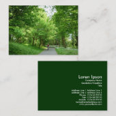 Carte De Visite Cycle (Devant / Derrière)