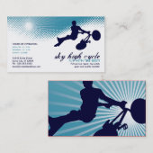 Carte De Visite cycle élevé ciel (Devant / Derrière)