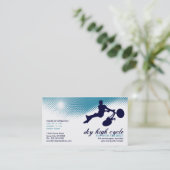 Carte De Visite cycle élevé ciel (Debout devant)