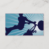 Carte De Visite cycle élevé ciel (Dos)