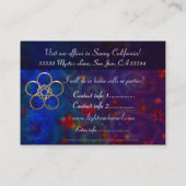 Carte De Visite Cycles 3D Goddess Worship MEDIUM PSYCHIC LIGHTWORK (Dos)