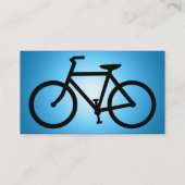 Carte De Visite cycles bleus d'or (Dos)