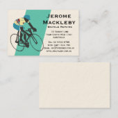 Carte De Visite Cycliste n° 3 (Devant / Derrière)