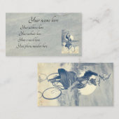 Carte De Visite Cycliste victorien (Devant / Derrière)