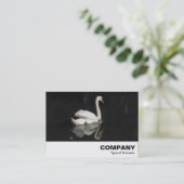 Carte De Visite Cygne (Debout devant)